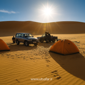 بارش شهابی در کویر تل شیطان | دو روزه | 20 و 21 آذر 404