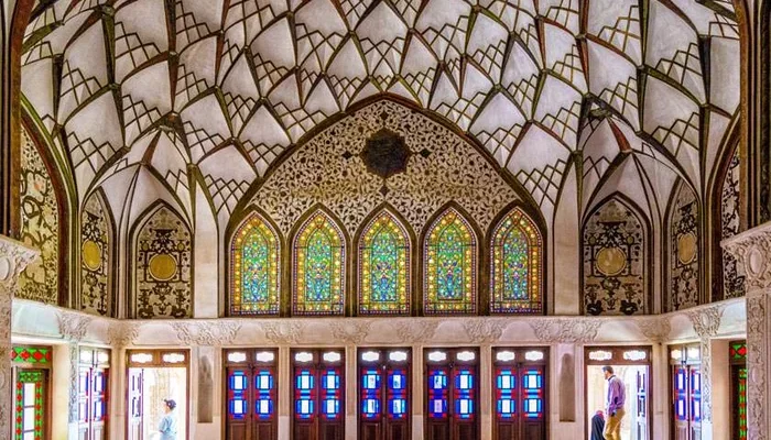 شاه نشین خانه طباطبایی ها کاشان