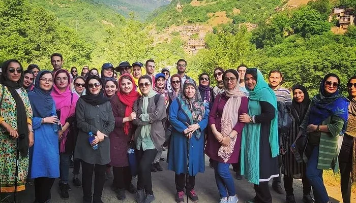 سفر به روستای ماسوله و ییلاق للندیز | عکس دسته جمعی کانون گردشگری دانشگاه تهران